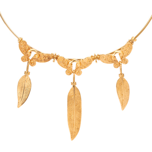 GARGANTILLA 1.5 MM 3 NARIGUERAS Y 3 PLUMAS