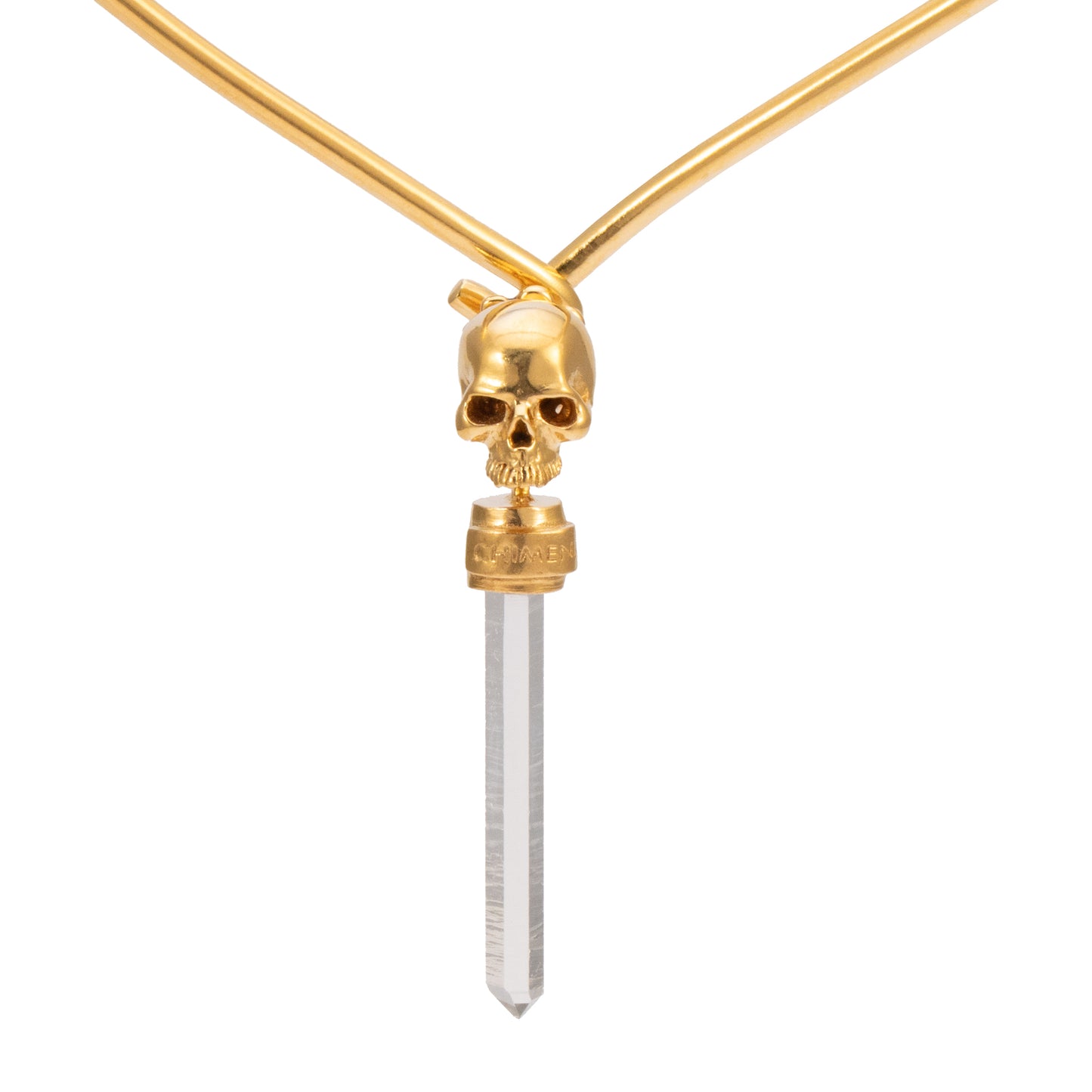 GARGANTILLA CALAVERA CUARZO