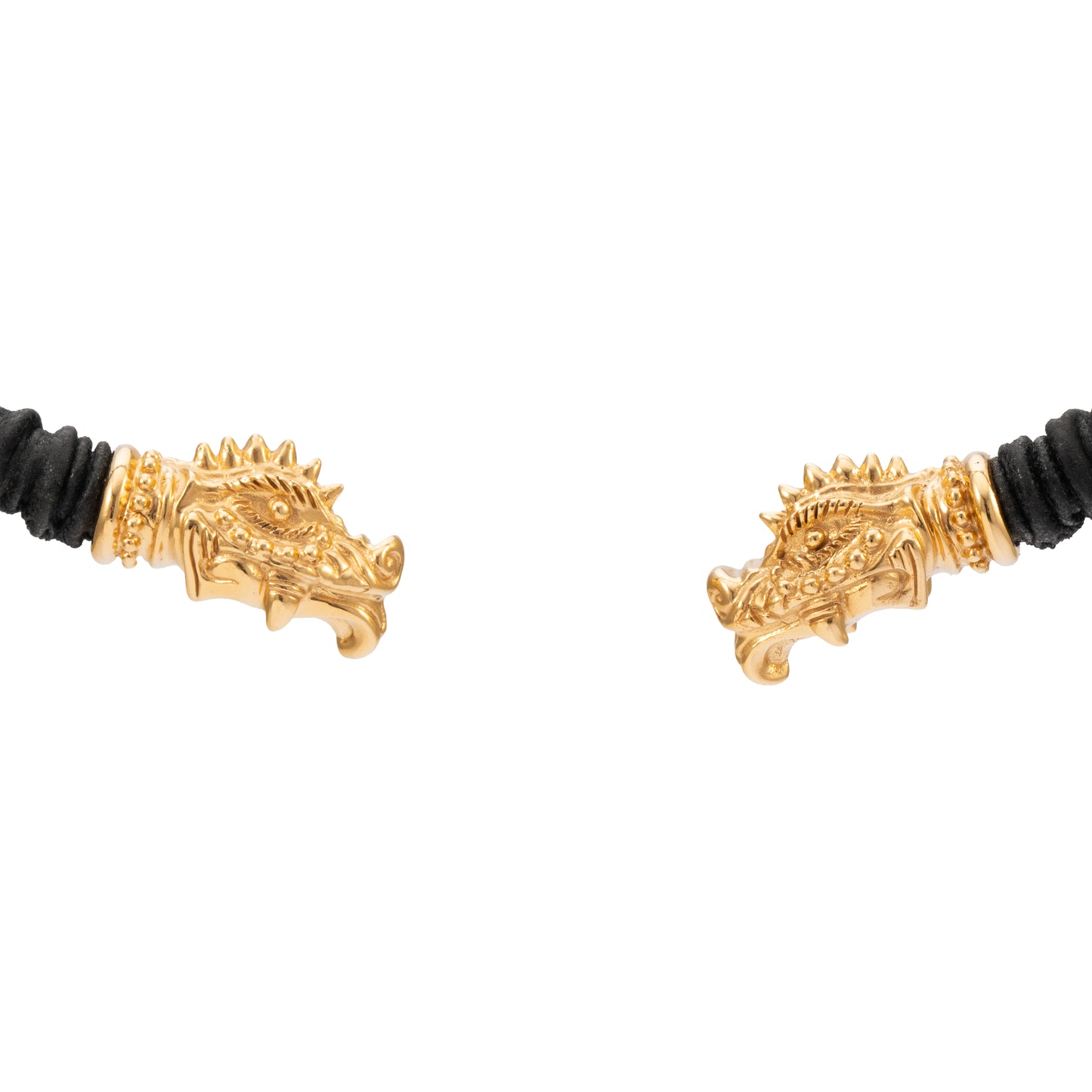 GARGANTILLA CUERO DRAGON GRANDE