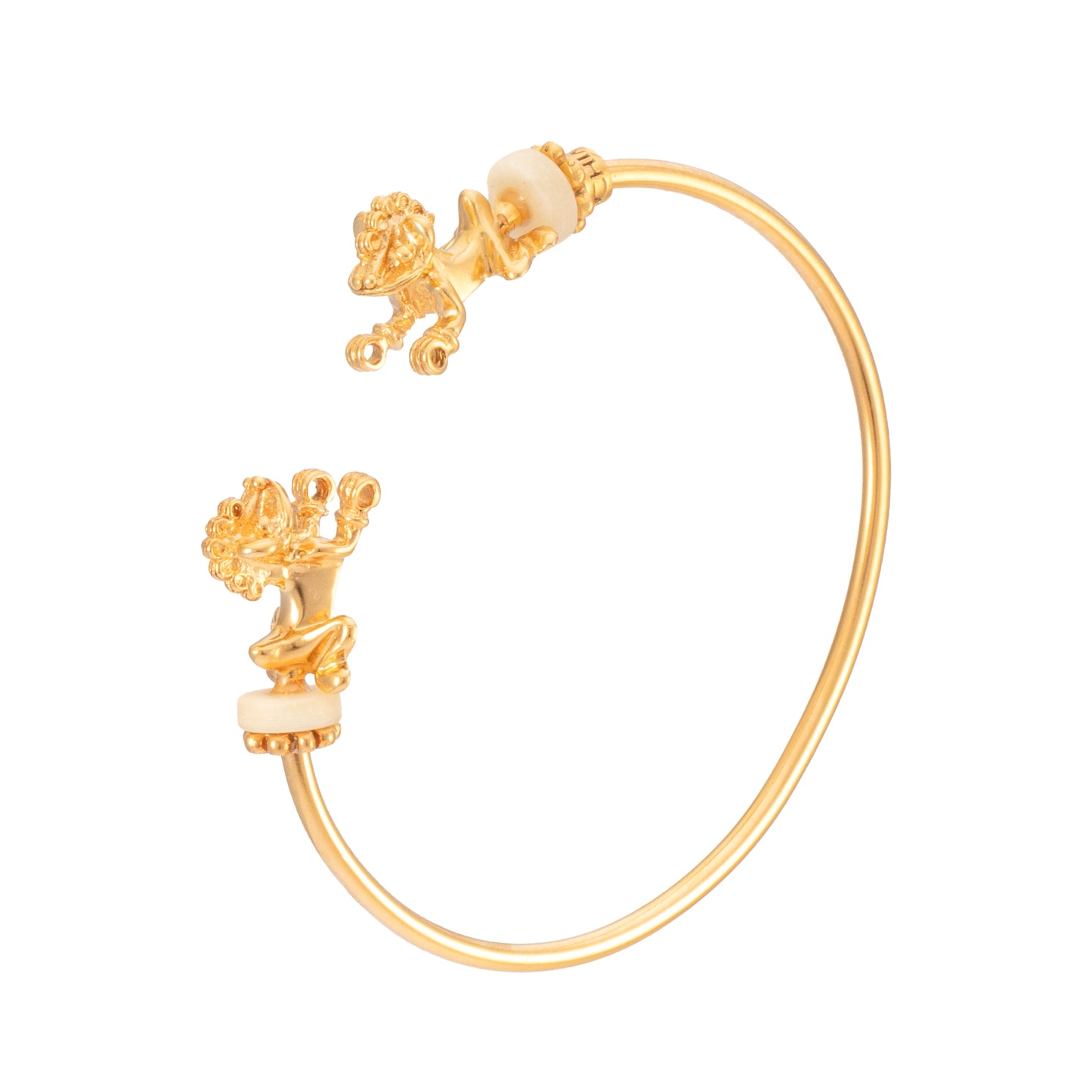 PULSERA 3MM 2 TIGRES Y ASTA