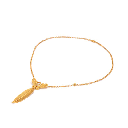 COLGANTE CADENA NARIGUERA PLUMA