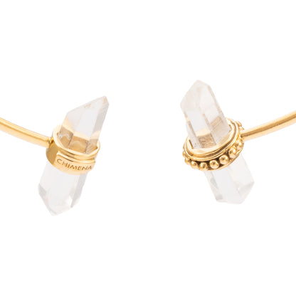 GARGANTILLA 3 MM 2 CUARZOS