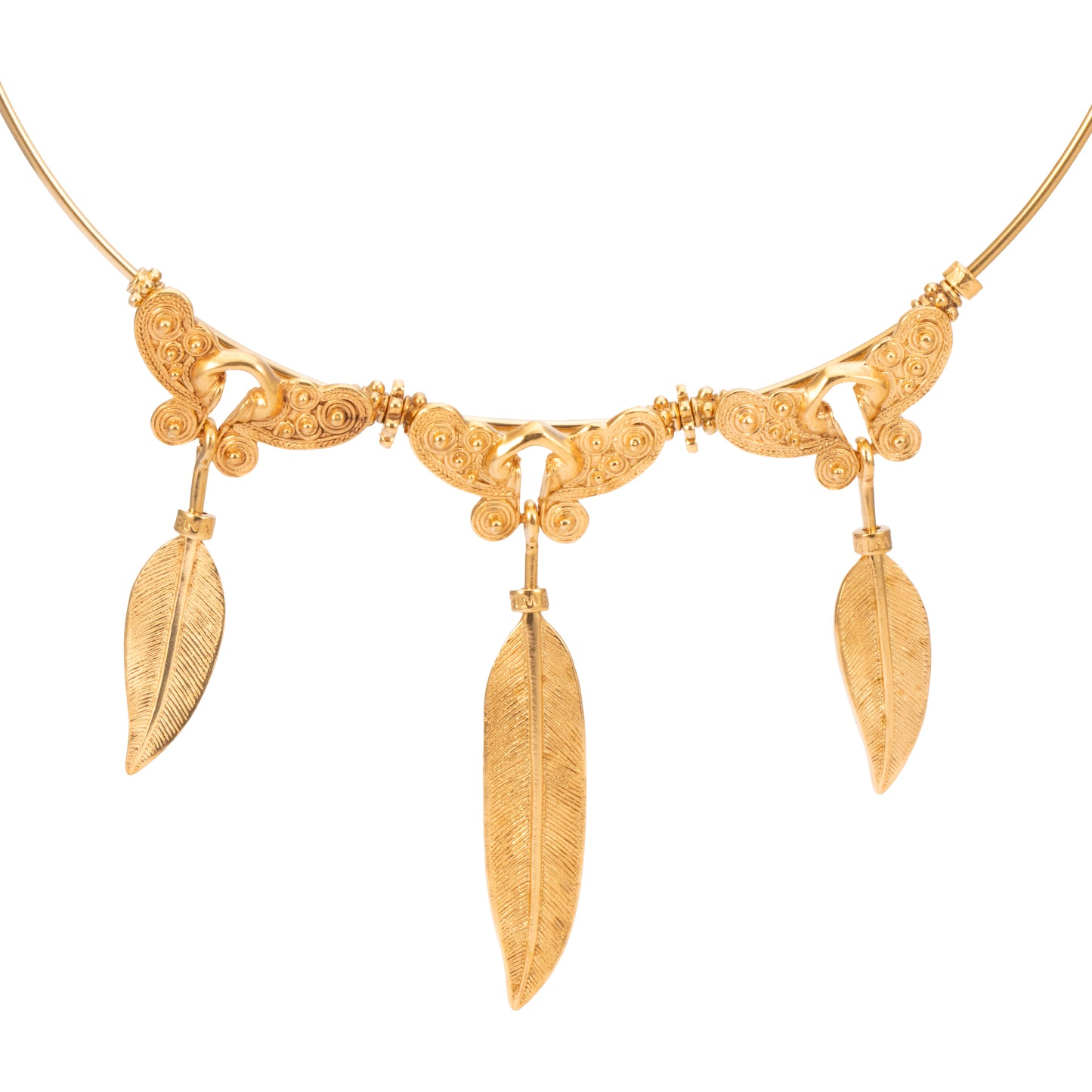 GARGANTILLA 1.5 MM 3 NARIGUERAS Y 3 PLUMAS