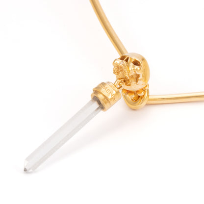 GARGANTILLA CALAVERA CUARZO