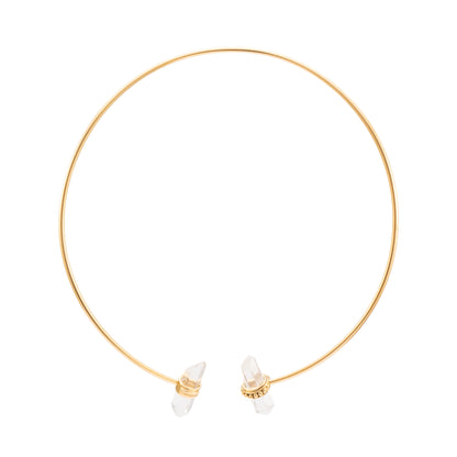 GARGANTILLA 3 MM 2 CUARZOS