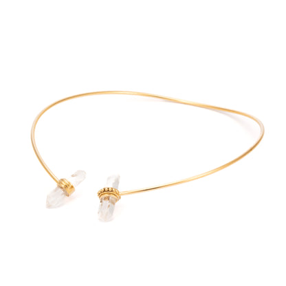 GARGANTILLA 3 MM 2 CUARZOS