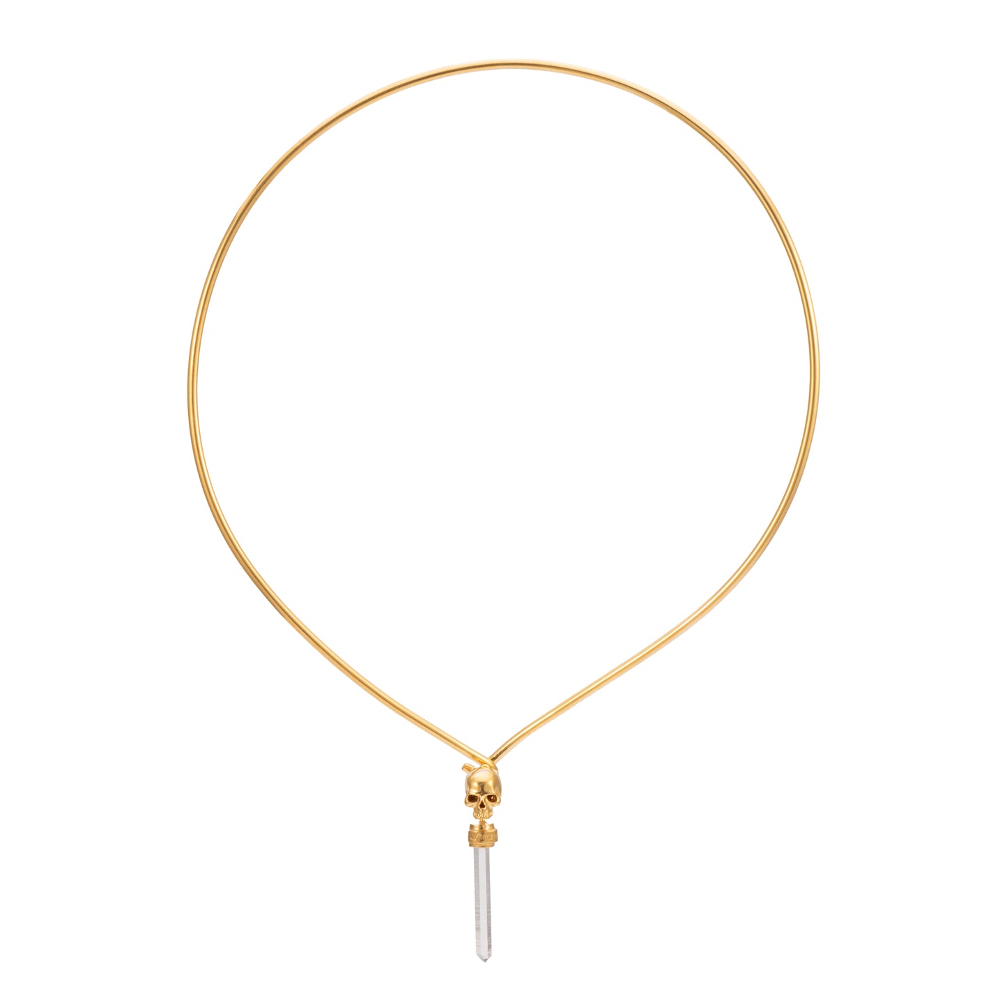 GARGANTILLA CALAVERA CUARZO