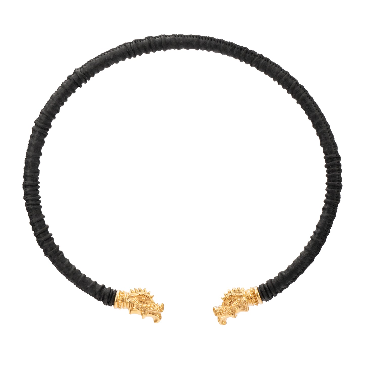 GARGANTILLA CUERO DRAGON GRANDE