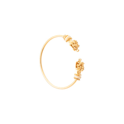 PULSERA 3MM 2 DRAGONES Y ASTA