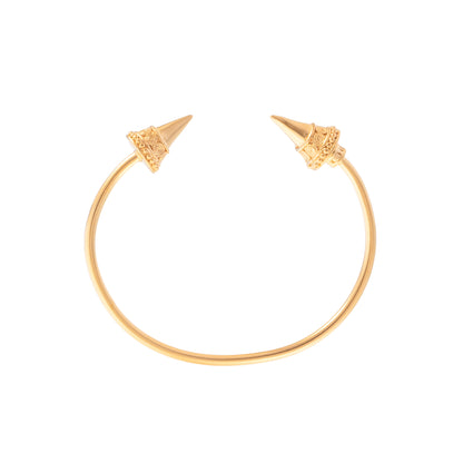 PULSERA 3MM 2 TACHUELAS DECO