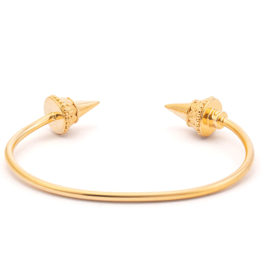 PULSERA 3MM 2 TACHUELAS DECO