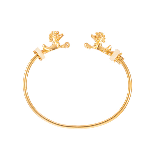 PULSERA 3MM 2 TIGRES Y ASTA